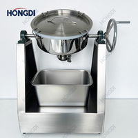 Mélangeur de laboratoire manuel, machine à mélanger à commande manuelle pour les tests de poudres et de granulés