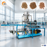 Ligne de production entièrement automatique de nourriture sèche pour chiens et chats de qualité supérieure, machines de transformation de nourriture pour chats