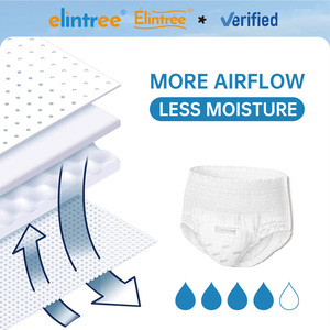 Fábrica de pañales Etiqueta privada Pañales de personalización Pañales de incontinencia Muestra gratis Pañal desechable para adultos para ancianos - Product Image 5