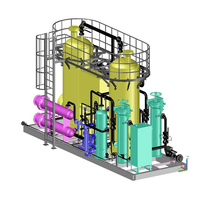 Tamis moléculaire Skid de déshydratation du gaz naturel pour éliminer l'eau du gaz naturel et du biogaz utilisés pour l'usine de liquéfaction du GNC et du GNL