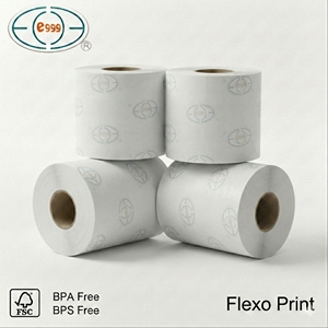 กระดาษความร้อนเกรดเชิงพาณิชย์แบบมินิมอล กระดาษพิมพ์ความร้อนแบบกำหนดเอง_80 x 80  กระดาษความร้อนปลอดสาร BPA/BPS กระดาษไวต่อความร้อน - Product Image 1