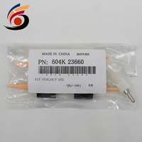 Kit de rouleaux de séparation d'alimentation (caoutchouc/plastique technique/axe métallique) 604K23660 neuf pour copieur haute capacité HCF/MSI