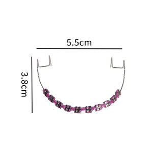 Modèle de démonstration orthodontique en métal en forme de U avec perles pour l'enseignement dentaire - Product Image 4