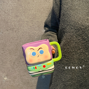 Mug carré en céramique <span class=keywords><strong>Disney</strong></span> Toy Story 480 ml avec poignée pour le bureau, la maison, les enfants et les cadeaux - Product Image 4