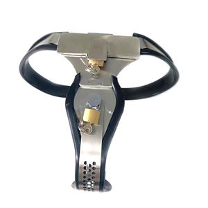 Black Emperor Factory's New Women's EMCC Chastity Belt Anti Wolf Cinturón <span class=keywords><strong>de</strong></span> <span class=keywords><strong>castidad</strong></span> restringido en forma <span class=keywords><strong>de</strong></span> T para <span class=keywords><strong>mujer</strong></span> - Product Image 5