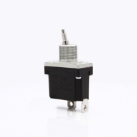 Interrupteur à Levier pour Montage sur Panneau PT101SQQ Bakélite 15A 277V 12mm Forme de Contact SPDT DPDT IP66 pour Machine d'Automatisation Haute Résistance Mécanique
