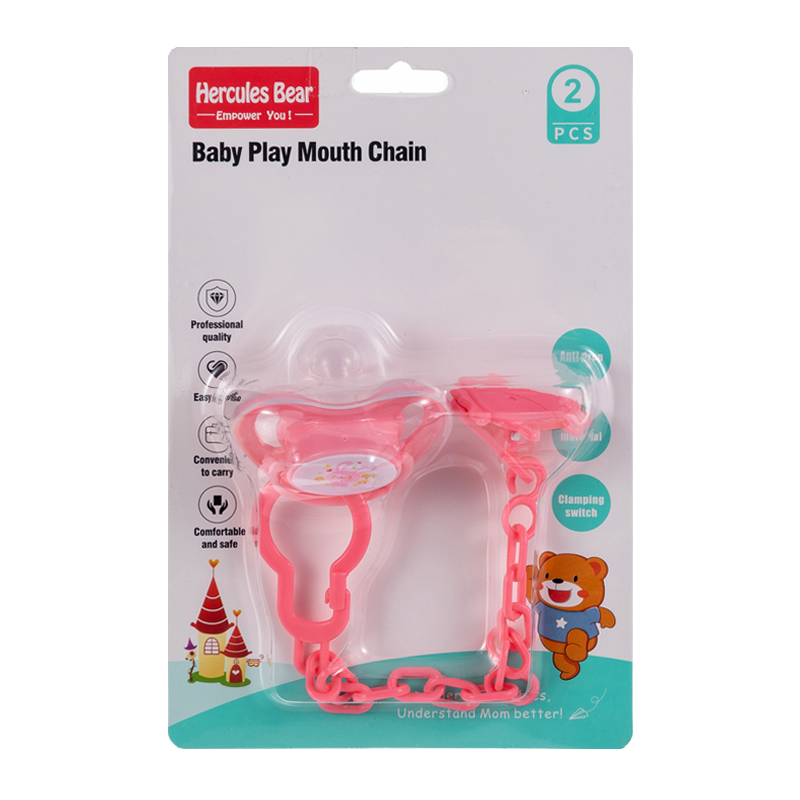 pink [flat pacifier]