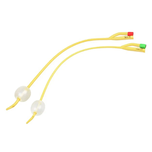 Kateter Foley Lateks Berlapis Silikon Grosir Pabrik dengan Ujung Coude - Product Image 3