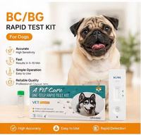 Test combiné Parvovirus/Giardia CPV/GIA Canin – Kit de détection vétérinaire rapide triple en une étape pour hôpitaux vétérinaires