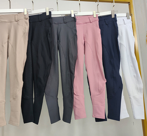 Jodhpurs d'équitation personnalisés avec logo <span class=keywords><strong>blanc</strong></span>, 100cm-165cm, vêtements d'équitation pour enfants, jodhpurs d'équitation pour femmes, jodhpurs d'équitation pour enfants - Product Image 3