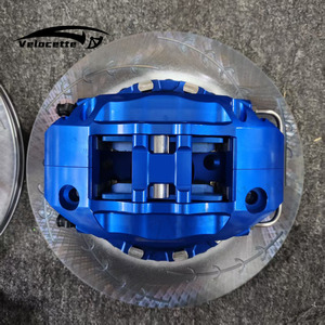 Kit de freno de pinza automática mejorada EC495 pinza 4 pistones delantero 300mm Rotor 15 pulgadas por encima de las llantas para Honda Civic Accord 2018 <span class=keywords><strong>Odyssey</strong></span> - Product Image 6