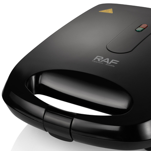 Máquina para hacer sándwiches RAF de 8 rebanadas, máquina para hacer gofres eléctrica automática, Mini máquina para hacer gofres antiadherente con revestimiento de punto de onda - Product Image 6