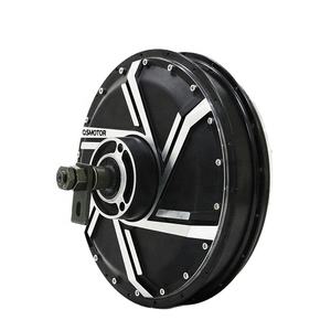 <span class=keywords><strong>QS</strong></span> Moteur Haute Vitesse 120KPH Moto Électrique <span class=keywords><strong>8000W</strong></span> <span class=keywords><strong>273</strong></span> <span class=keywords><strong>50H</strong></span> <span class=keywords><strong>V3</strong></span> Brushless DC Hub Moteur 48V 72rpm pour E-Moto - Product Image 1
