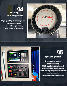 Centro de Mecanizado CNC de 4 Ejes FMC1160, Precio de Centro de Mecanizado Vertical CNC, Máquina Fresadora de Metal - Product Image 5