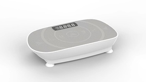Perdre du poids siège vertical Vibrationsplatte oscillant <span class=keywords><strong>Vibro</strong></span> <span class=keywords><strong>Shaper</strong></span> exercice Fitness rythme corporel plaque de Vibration avec poignée - Product Image 2