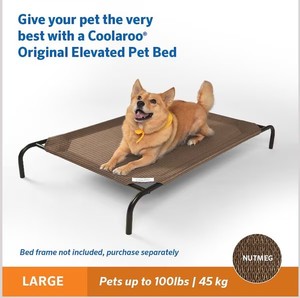 HaChong-Funda de repuesto para cama elevada para perro, marco de acero, nuez moscada, grande - Product Image 4