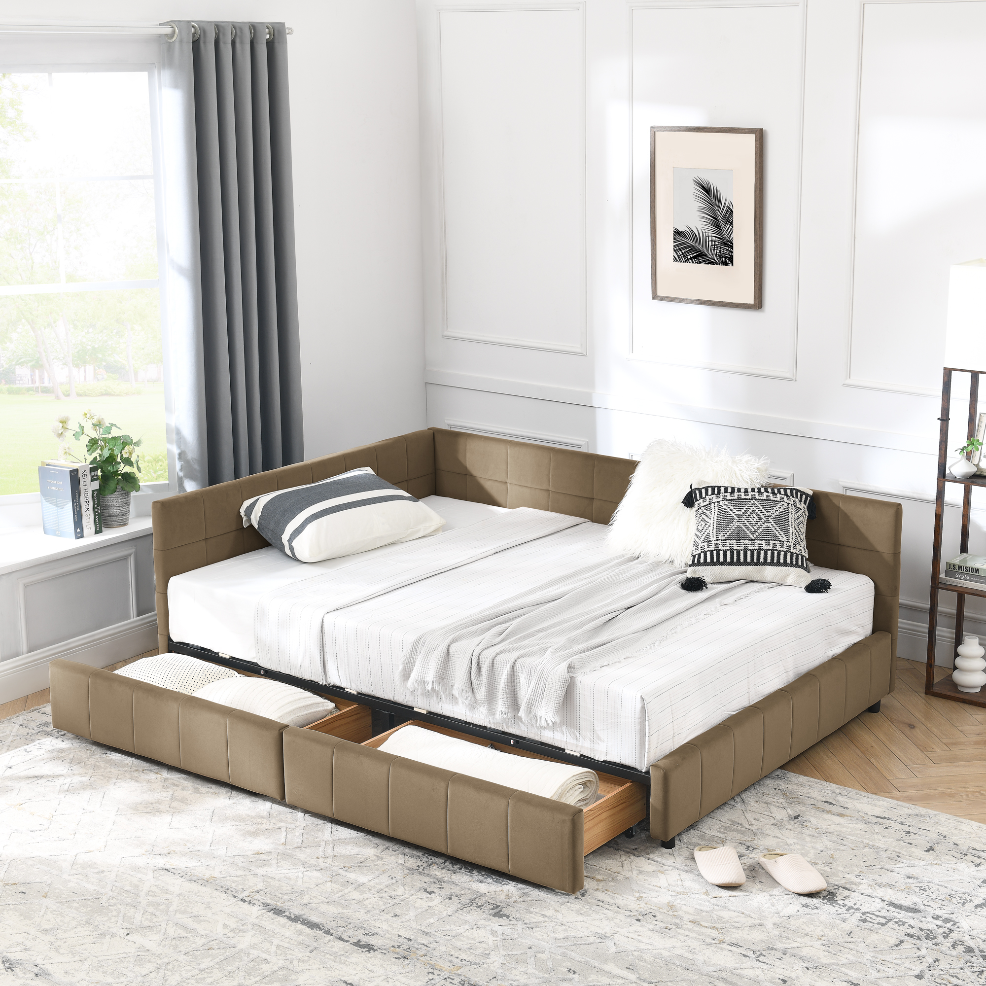 Marrón + Terciopelo + Espuma