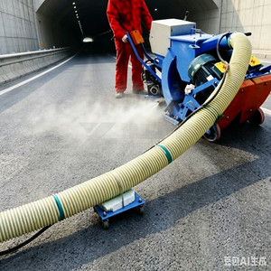 Macchina Portatile Manuale per Sabbiatura / Sabbiatrice Mobile per Pulizia di Pavimenti in Calcestruzzo con PLC in Acciaio - Product Image 4