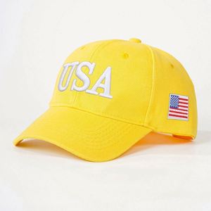 Gorra de Béisbol con Bordado Americano para Elecciones, Gorra de Campaña con Bandera de EE. UU., Gorra de Béisbol para Exteriores - Product Image 4