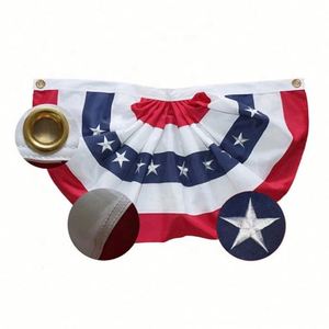 Bandera de Alta Calidad Personalizada con Bordado Nacional de Países, Tipo Abanico Plegable, para Decoración de Jardín, Patio, Entrada, Oficina - Product Image 4