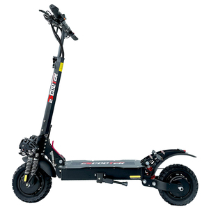 สกู๊ตเตอร์ไฟฟ้าสำหรับผู้ใหญ่ ยี่ห้อ USA Stock รุ่น 48V พร้อมกุญแจล็อค ระยะทางวิ่งไกล 35-40 ไมล์ มอเตอร์ไร้แปรงถ่านคู่ 2400W พับได้ ล้อขนาด 11 นิ้ว - Product Image 3