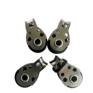 Puleggia Girevole in Nylon Micro per Fune Metallica Marina in Acciaio Inox 316, 15mm, Accessori per Imbarcazioni, Yacht e Navi - Product Image 2