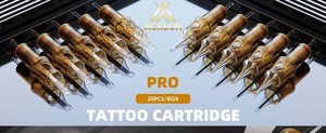 <span class=keywords><strong>Agujas</strong></span> de Cartucho <span class=keywords><strong>para</strong></span> Tatuaje Profesionales Marrones, Aguja de Tatuaje de Alta Calidad - Product Image 5