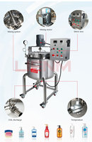 Équipement de mélange de Offre Spéciale Machine de fabrication de shampooing Ligne de production de machine de fabrication de savon liquide 300l Mélangeur de shampooing Usine de shampooing