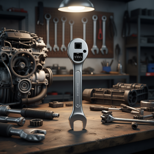 Clé à douille à chocs Fervi, série normale, 12 points, taille standard, pour réparation automobile - Product Image 3