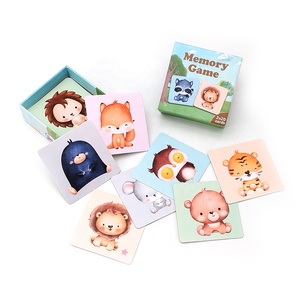 Cartes mémoire de jeu pour enfants avec emballage personnalisé OEM, jeu familial avec boîte en papier, marque Hicreate, certifiées <span class=keywords><strong>SMETA</strong></span> 4P - Product Image 4