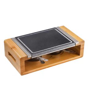 Meilleures ventes : Ensemble complet de pierres de cuisson, <span class=keywords><strong>plaque</strong></span> de cuisson pour steak, gril de table et <span class=keywords><strong>pierre</strong></span> de cuisson BBQ intérieure en roche de lave froide - Product Image 6