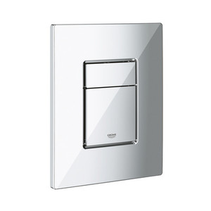 Grohe Cosmopolitan Skate <b>Plate</b> Chrome <b>Flush</b> Valve - Product Image 1