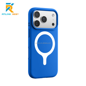 Funda Magnética de Silicona Suave para Teléfono Móvil, Diseño Nuevo, para <span class=keywords><strong>iPhone</strong></span> 17 Pro Max 16 Pro, Funda Protectora de Lujo a Prueba de Golpes - Product Image 1