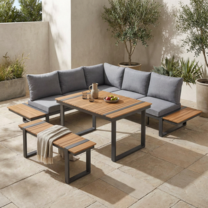 Ensemble <span class=keywords><strong>de</strong></span> canapés <span class=keywords><strong>de</strong></span> patio moderne en aluminium mobilier d'extérieur ensemble <span class=keywords><strong>de</strong></span> canapés meubles <span class=keywords><strong>de</strong></span> <span class=keywords><strong>jardin</strong></span> en métal et ensembles <span class=keywords><strong>de</strong></span> <span class=keywords><strong>jardin</strong></span> élégants pour patio et <span class=keywords><strong>jardin</strong></span> - Product Image 4