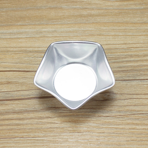 アルミ合金製スター型プディングジェロカップ再利用可能ノンスティックミニケーキエッグタルトマフィン型ホームベーキングやパーティー用 - Product Image 3