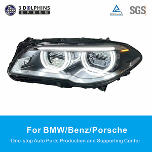 Phare bicolore pour BMW Série 5 F10 F18 520i 525i, feux de jour, style <span class=keywords><strong>Angel</strong></span> <span class=keywords><strong>Eyes</strong></span>, 2011-2017 - Product Image 2