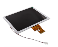 Pantalla LCD IPS XGA de 8.0 Pulgadas, 1024x768, Interfaz LVDS, 300 Cd/m², Pantalla GPS Portátil para Estaciones Terrestres y Equipos de Campo