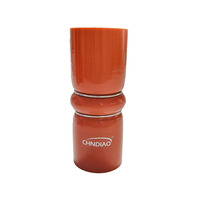 Tuyau de frein à air haute pression personnalisé 3/8 45 51 57 mm en caoutchouc silicone avec anneaux pour liquide de refroidissement