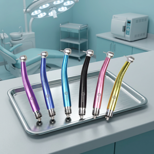 Turbina Dental M1-ED Colorida, Certificada por ISO, Fabricada en Acero y Metal, Clase II, Garantía de por Vida - Product Image 2