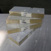 Panneau sandwich pour revêtement mural, pour bâtiments et entrepôts modernes