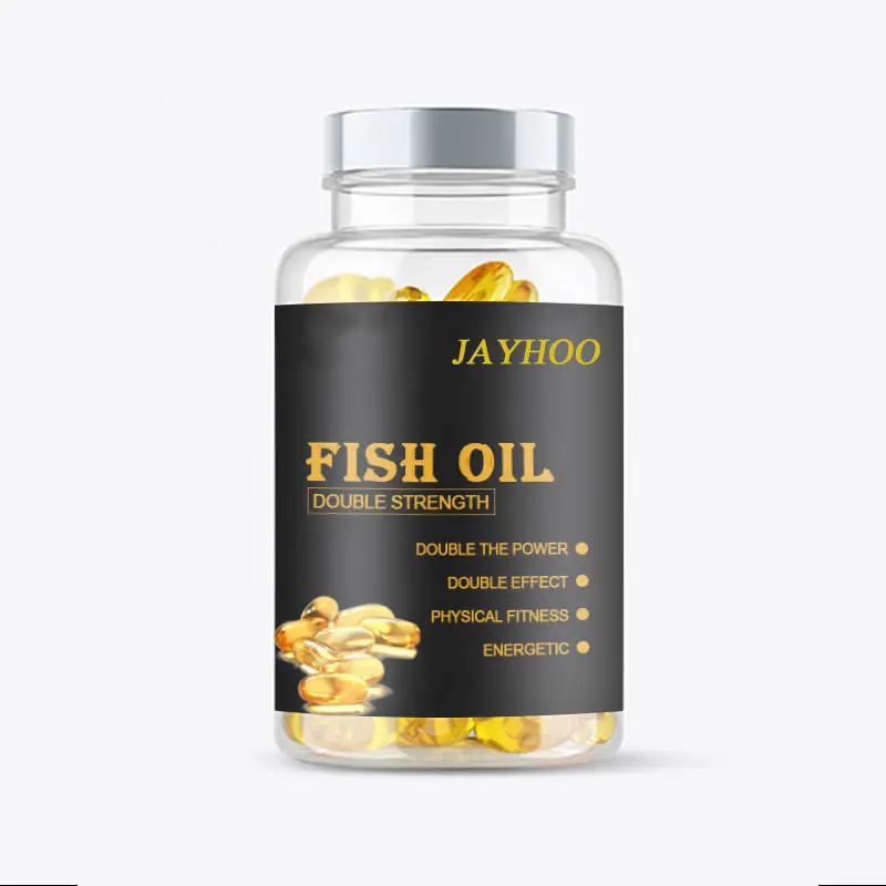 Private label Fish oil capsules Fresh fish oil 1000mg bulk deep-sea fish oil non-gmo orgnaic