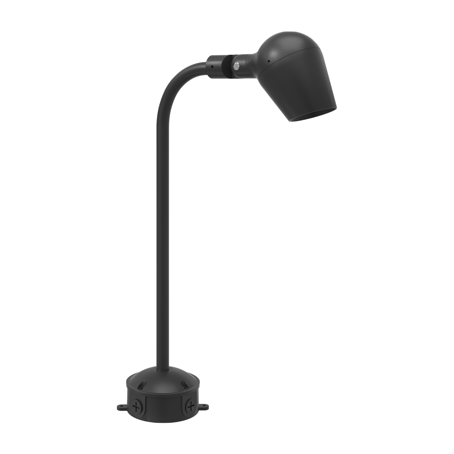 10W COB LED Garden Path Light Bollard 12V AC/DC Warm White Aluminum Glass Bronze IP67 Landscape CRI90 15-36 Beam Angle 5-Year