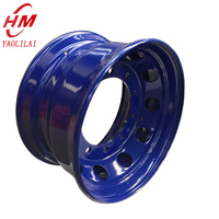 11.75x 22.5cheap chinois européen tranpor transport accessoires oem forgé jantes spéciales 8 trous 10 trous pour 385/65R22.5