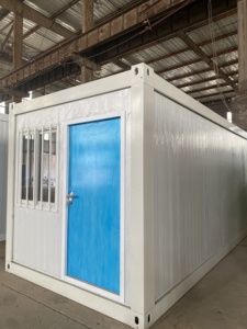Maison préfabriquée modulaire, maisonnette avec balcon, maisons conteneurs détachables, maisons préfabriquées, bâtiments de jardin, bureau préfabriqué, sandwich préfabriqué - Product Image 4