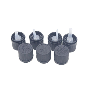 18mm 18/410 pp đen trắng trẻ em chống trẻ em chống giả mạo bằng chứng pilfer-<span class=keywords><strong>proof</strong></span> mũ với ống nhỏ giọt cho chai thiết yếu - Product Image 4