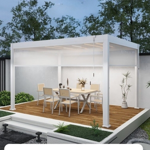 Pavillon en alliage d'aluminium cour extérieure villa cour pavillon en aluminium véranda extérieure pavillon paysager en plein air personnalisé - Product Image 3