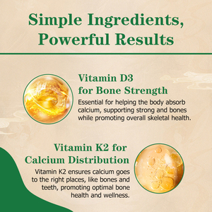 Gouttes liquides de Vitamine D3 K2 directement de l'usine, Vitamine D3 pour la force osseuse, distribution essentielle du calcium, santé osseuse optimale - Product Image 6