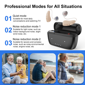 Nouveauté : aides auditives numériques Bluetooth, <span class=keywords><strong>service</strong></span> OEM, aides auditives RIC sans ordonnance, rechargeables avec suppression du bruit - Product Image 3