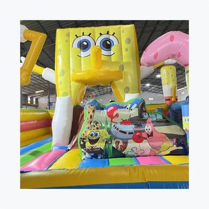 풍선 이글루 바운스 스폰지 밥 풍선 바운스 하우스 풍선 바운스 하우스