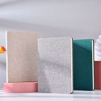 Carnet de notes scolaire A5 en tissu avec logo personnalisé